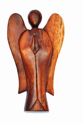 Engel Suar Holz 20 cm