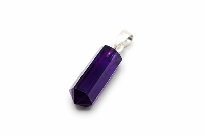 Amethyst Spitze Anh�nger poliert