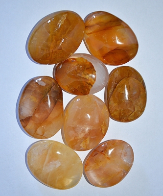 Bergkristall gelb Seifensteine