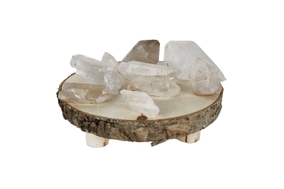 Bergkristall Spitzen natur