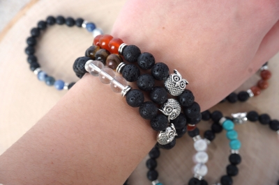 Lucky Bracelet Set of 10 - Owl