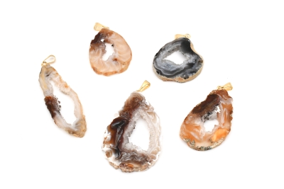 Achat Geodenscheiben Anh�nger natur