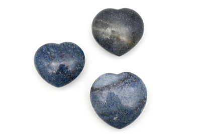Dumortierite Heart 60 - 80 mm