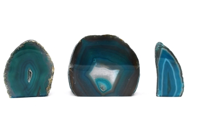 Achat Cut Base teal mini