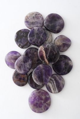 Amethyst Scheibensteine