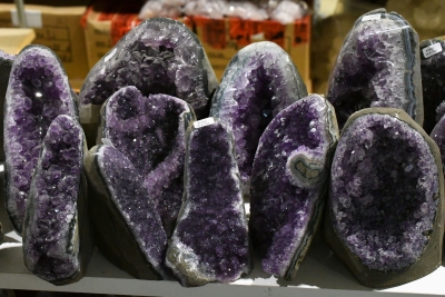 Amethyst with crystals free form - 15 kg Lot