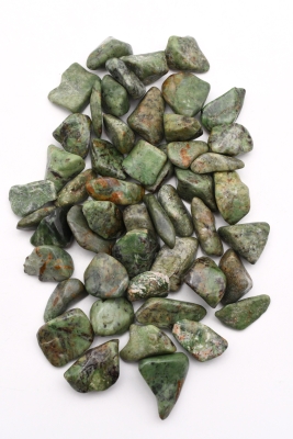 Chrysoprase tumbled stones