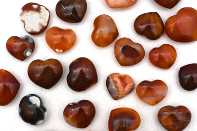 Carnelian heart