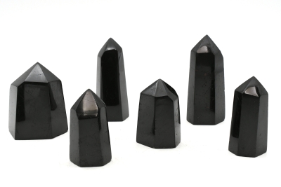 Sch�rl (schwarzer Turmalin) Spitzen klein
