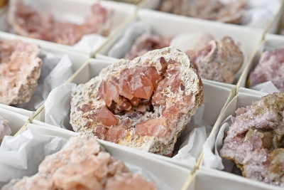 Amethyst pink Geoden 24er