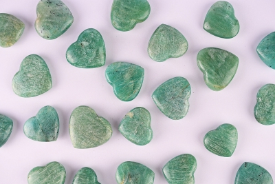 Amazonite heart