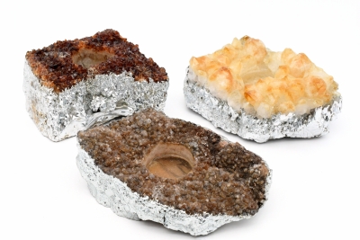 Citrin galvanisiert Teelicht