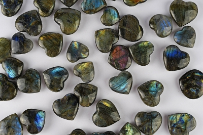 Labradorite Heart 25 - 40 mm