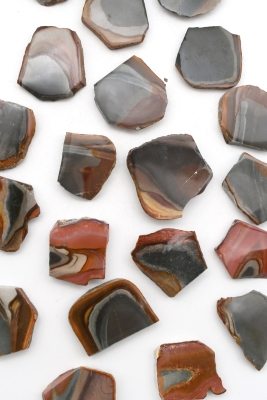 Polychrome Jasper Slices