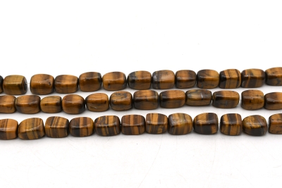 Tigerauge Nugget-Strang 18 mm