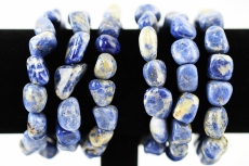 Sodalith Trommelstein Armband