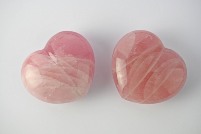 Rose Quartz Heart 40 - 60 mm