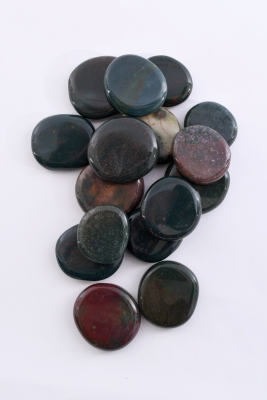 Heliotrop Scheibensteine