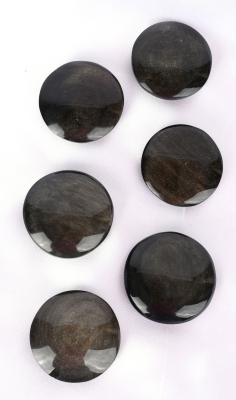 Gold Obsidian Slice Size S