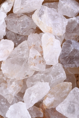 Bergkristall Rohsteine