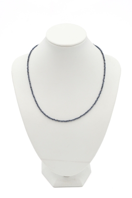 Saphir Kette facettiert 2 - 3 mm