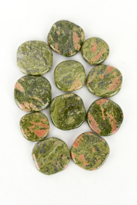 Unakit Scheibensteine