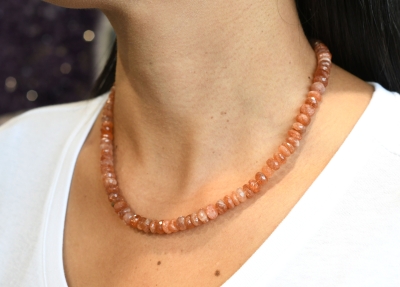 Sonnenstein Button Kette