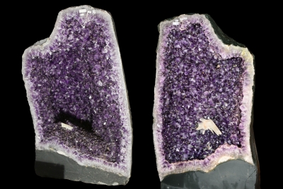 Amethyst Drusenpaar 547 kg