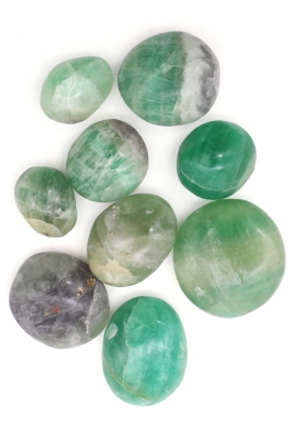 Fluorit Trommelsteine Jumbo Fluorit Trommelsteine Jumbo