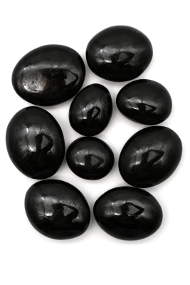 Schörl (schwarzer Turmalin) Trommelsteine Jumbo Schörl (schwarzer Turmalin) Trommelsteine Jumbo