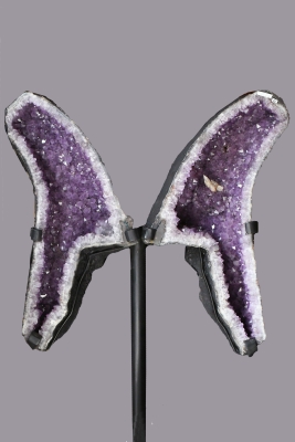 Amethyst Fl�gelpaar 98,5 kg