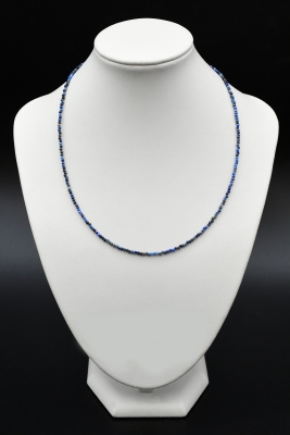 Lapis Lazuli Kette facettiert 2 mm