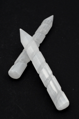 Massagest�be Selenit Spirale