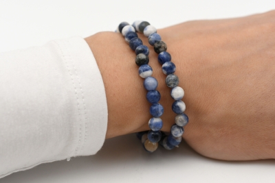 Sodalith Kugelarmband 6 mm