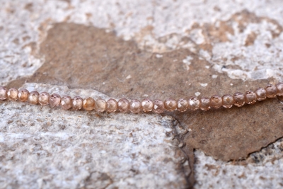 Zirkon Kette facettiert