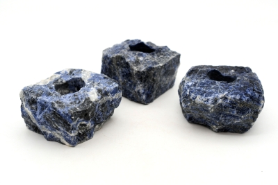 Sodalite Candle Holder