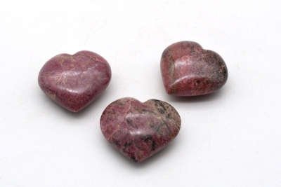 Rhodonit Herz 40 - 60 mm