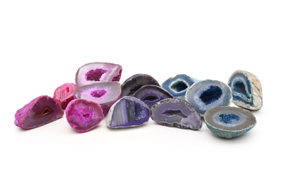 Agate Geodes Dyed Mix
