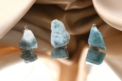 Larimar Trommelstein Anh�nger