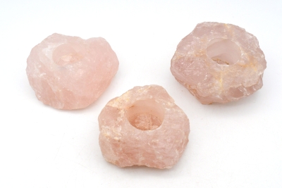Rose Quartz Tea Light B-Quality
