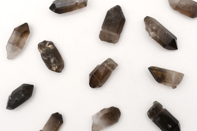 Rauchquarz Spitzen Anh�nger gebohrt