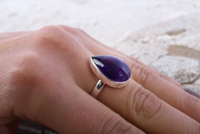 Amethyst Ring ab 4 g