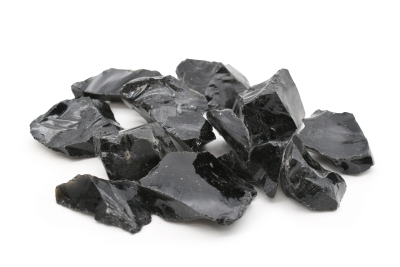 Obsidian Rohsteine