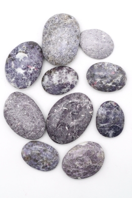 Lepidolite with rubellite soapstones jumbo