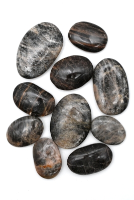Moonstone black soapstones Jumbo