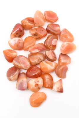 Carneol geb�ndert Trommelsteine