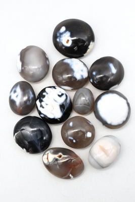 Orca Achat Jumbo Trommelsteine