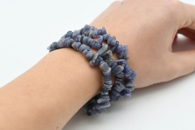 Tansanit Splitterarmband