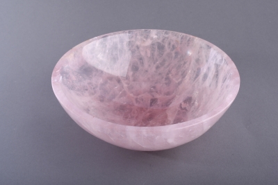 Rosenquarz Schale