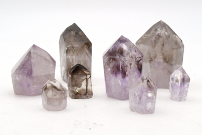 Amethyst / Rauchquarz Spitzen Extra Qualit�t